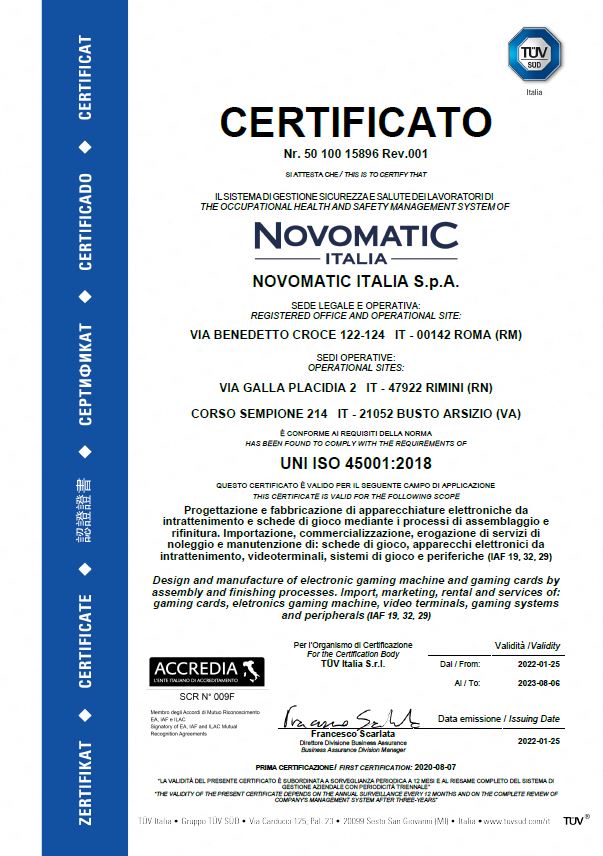 NOVOMATIC_ITALIA_ISO_45001