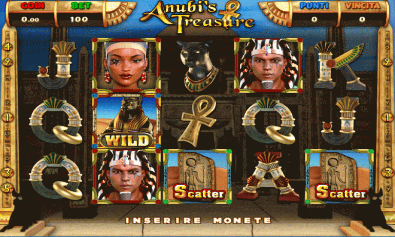 gioco base(Anubi's Treasure)